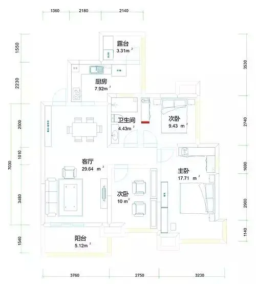 90后妹子花16万装现代简约风附装修全过程+预算清单独挑(图2)